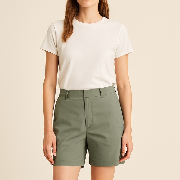 Everlane Pants - Everlane Sage Green Women's Bermudas